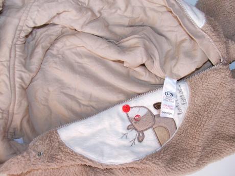 M319 chlupatkový overal sob vel. 62, george,62