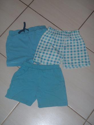 Modré šortky, f&f,86