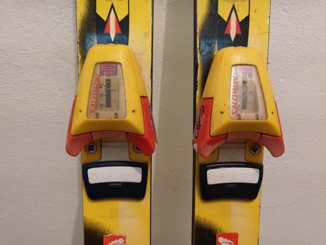 Dětské lyže rossignol 110 cm a lyžáky alpina 33, rossignol,110-119 cm