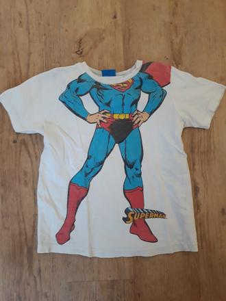 Tričko 116/122 superman, 116