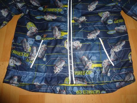 Jarní bunda s autíčkama, debenhams,98