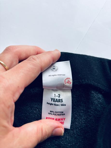 K1/ tepláky černé paw patrol - v.18/24 mes., 92