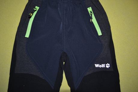 Softshellové kalhoty wolf, v.98,104, wolf,98 / 104