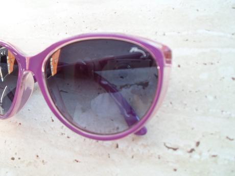 Růžové fialové brýle relax,