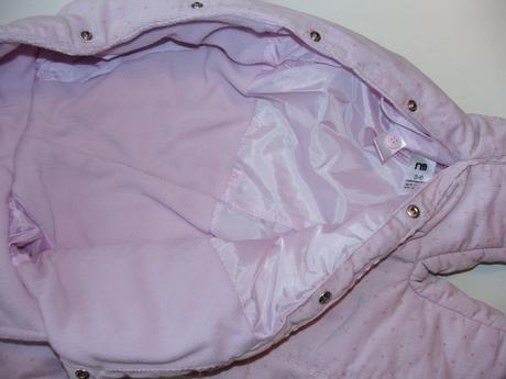 M250 růžová kombinéza vel. 68, mothercare,68