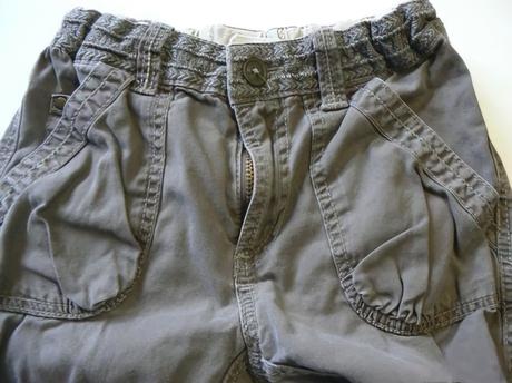 Plátěné kalhoty, h&m,92