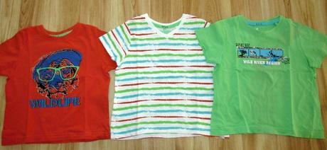 Set triček, lupilu,98