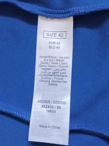 Úpletové sako, orsay,xl