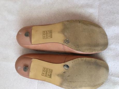 Ruzove kozene mokasinky na malem podpadku 37, 37