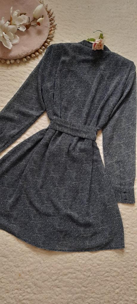 Mango elegantní halenkové šaty s páskem, mango,l