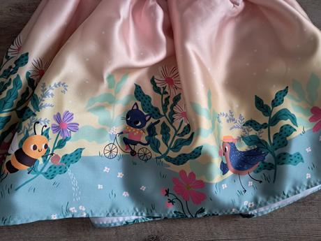 Slavnostní nadýchané šaty, h&m,134