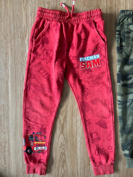 Chlapecké tepláky - 4ks, vel. 116/122, kugo,116