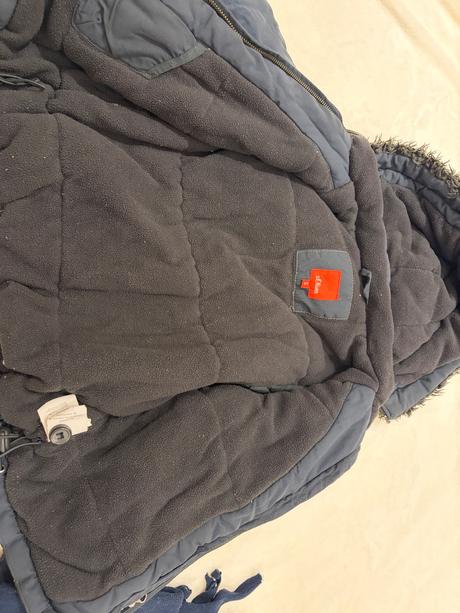 Zimní bunda s.oliver 92/98 / sada / čepice / šály, 86–98