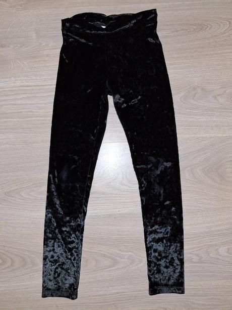 Sametové legíny hm, h&m,134