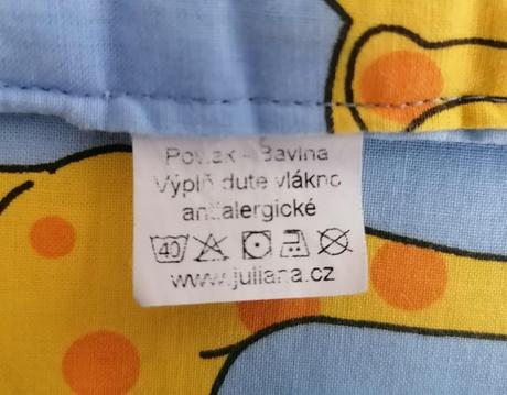 Mantinel na postýlku se žirafkami, šířka (cm): 30