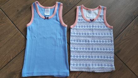 2x tílko vel.98/104, 104