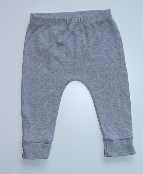 H272 šedé žebrované tepláky vel. 68, matalan,68