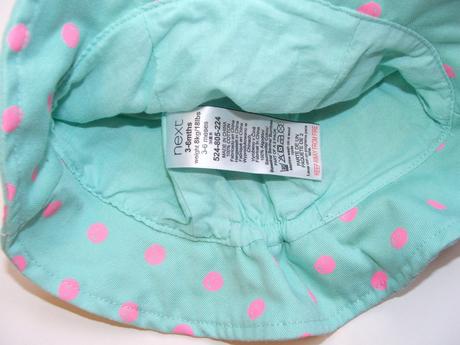 C49 klobouk s puntíky vel. 68, next,68