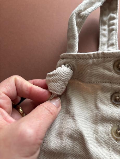 Kraťasy s laclem - v.134, h&m,134