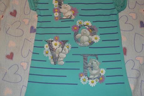 158 164 170 176 tyrkysové třičko s kamínky, 170