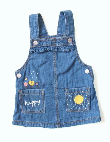 P504 riflová sukýnka s laclem vel. 68, f&f,68