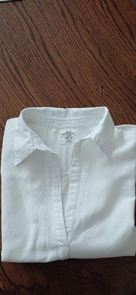 Krásná bílá vzdušná košile vel.44  h&m, h&m,44