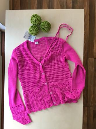 Nový růžový svetřík, vel xs/s, quelle, quelle,xs