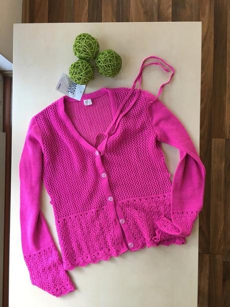 Nový růžový svetřík, vel xs/s, quelle, quelle,xs