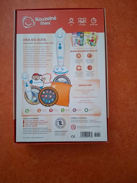 Kouzelné čtení hra do auta, 