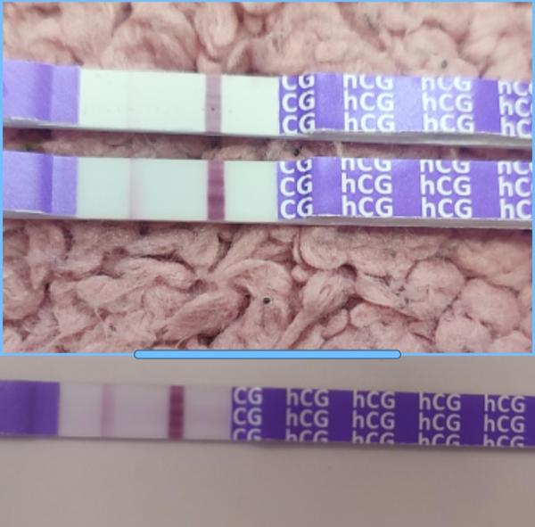 Sílící těhotenský test po Ovitrelle. Může to být stále lék?