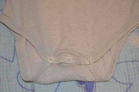 Bavlněné body dlouhý rukáv prouhaté, c&a,92