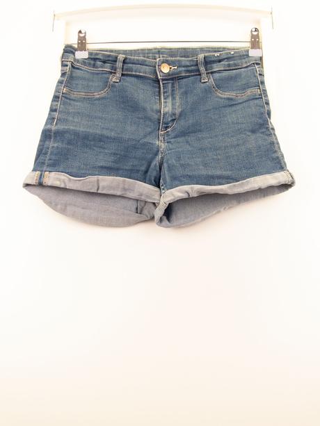 Džínové kraťasy, h&m,152