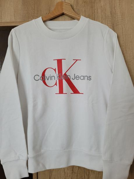 Dámská mikina bílá, calvin klein,s