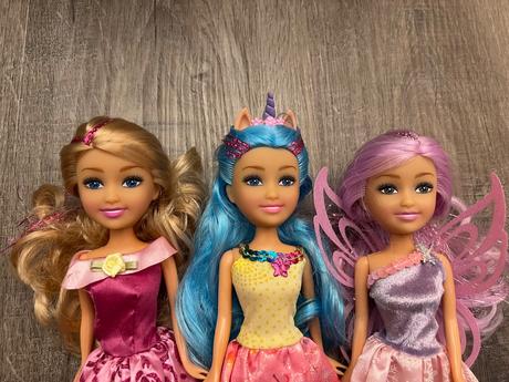 3x panenky typu barbie,