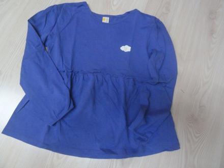 Jednobarevná tunika, dlouhý rukáv, tchibo,122