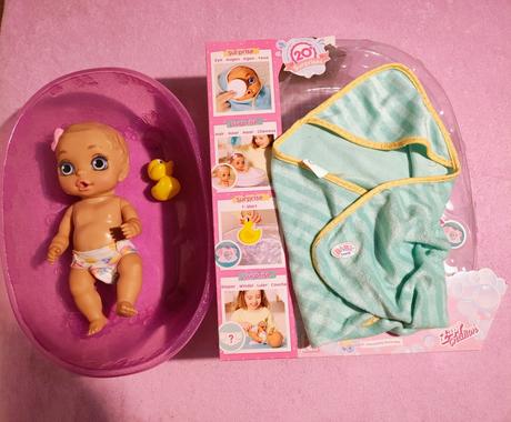 Baby born surprise 28cm s vaničkou, 