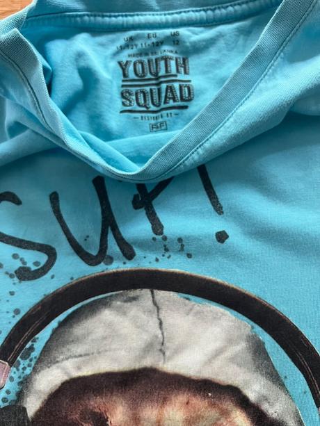 Triko & tričko modré f&f vel. 152/158 (11-12 let), f&f,152