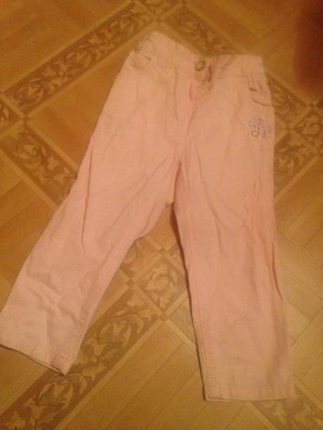 Dívčí kalhoty květ vel. 86 - 92, lupilu,86