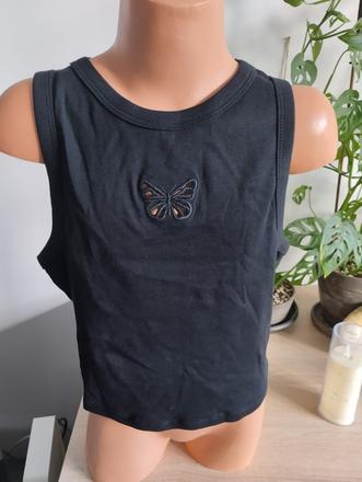 Dámský crop top, terranova,m