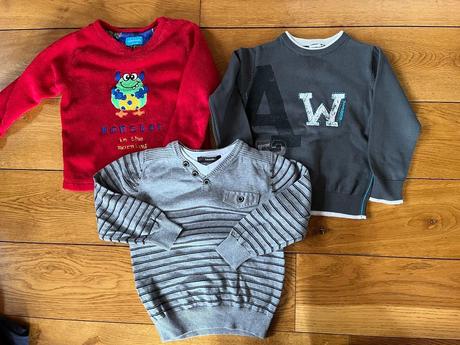Set oblečení pro kluky - 12ks, vel. 2-4 roky, 104–116