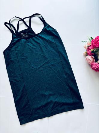 D38/ tílko sportovni zelené bar - v.42 zn. workout, xl