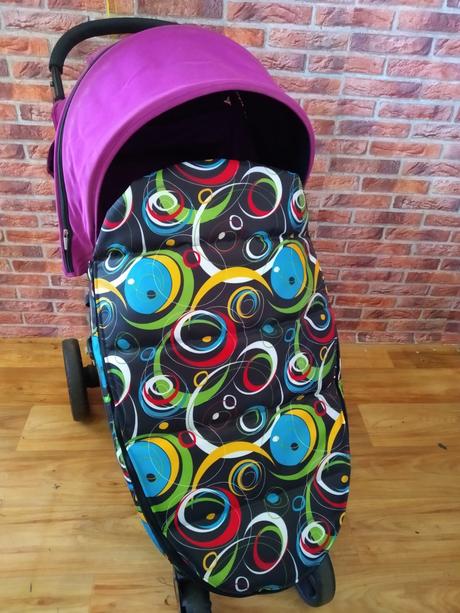 Krásný barevný zateplený nánožník s bočnimi zipy,