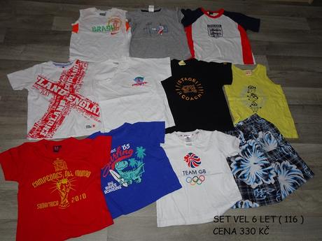 Set pro kluky vel 116, 104–116