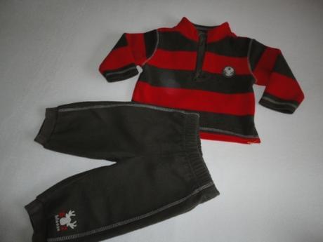 Supr fleec tepláková souprava z c+a, vel. 74, c&a,74