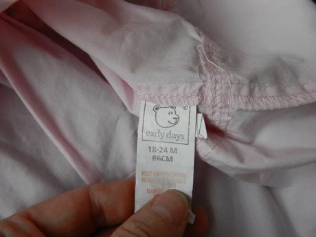 Šatičky letní růžové, early days,86