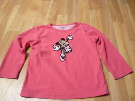 Flís mikina minnie vel. 6-7, disney,122