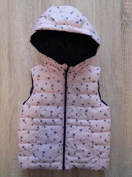 Oboustranná vesta jarní/podzimní vel. 86/92, c&a,86