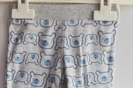 Legíny + čepička vel. 0 - 3 m, f&f,62