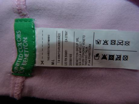 Benetton bavlněná čepička vel. m/l 7-9 let, benetton,134