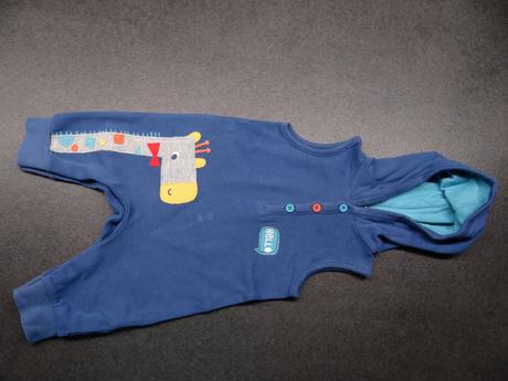 Overálek s kapuckou, mothercare,56